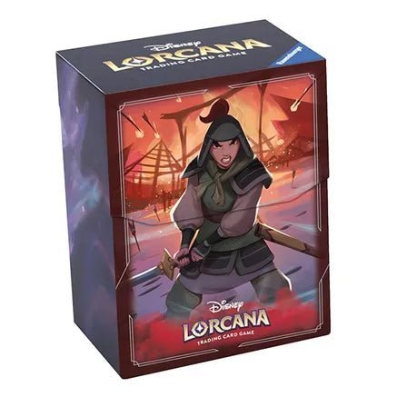 Disney Lorcana TCG: Rise of the Floodborn – Mulan – Deck Box