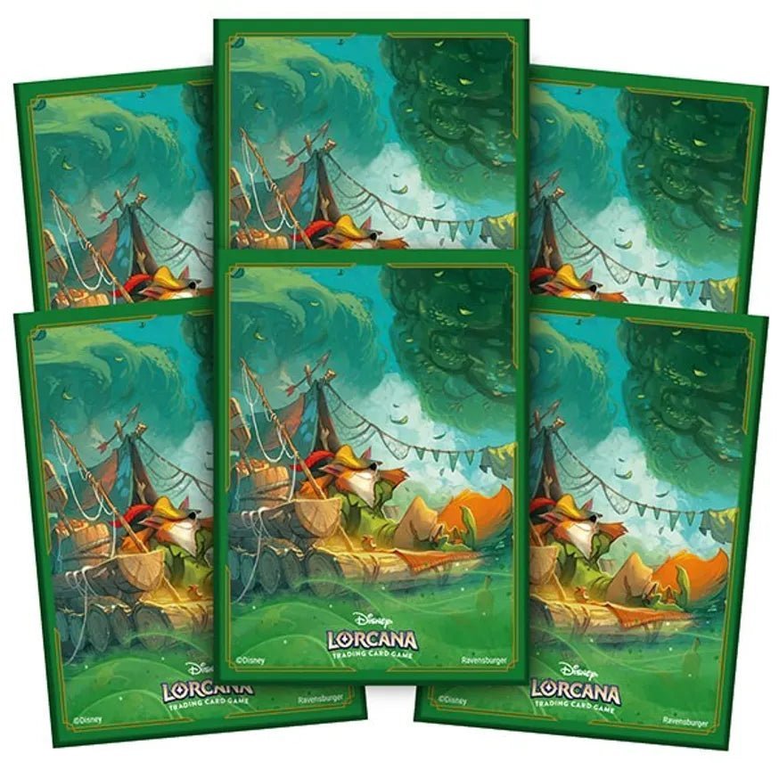 Disney Lorcana TCG: Into the Inklands – Robin Hood – Matte Card Sleeves (65)
