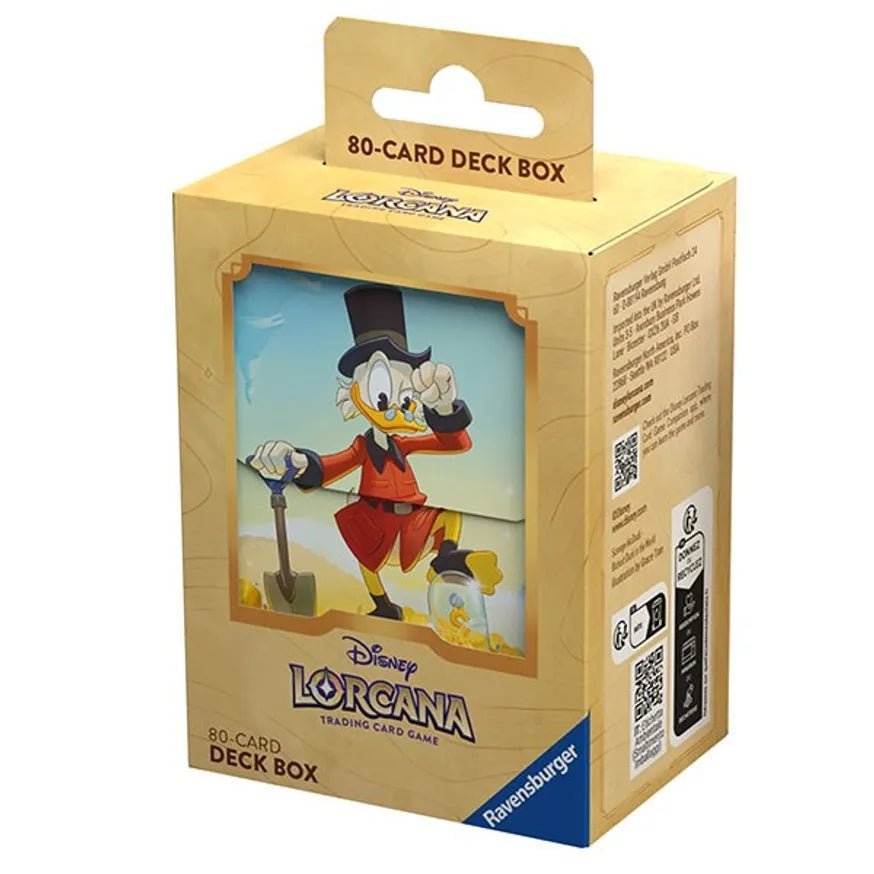 Disney Lorcana TCG: Into the Inklands – Scrooge McDuck – Deck Box