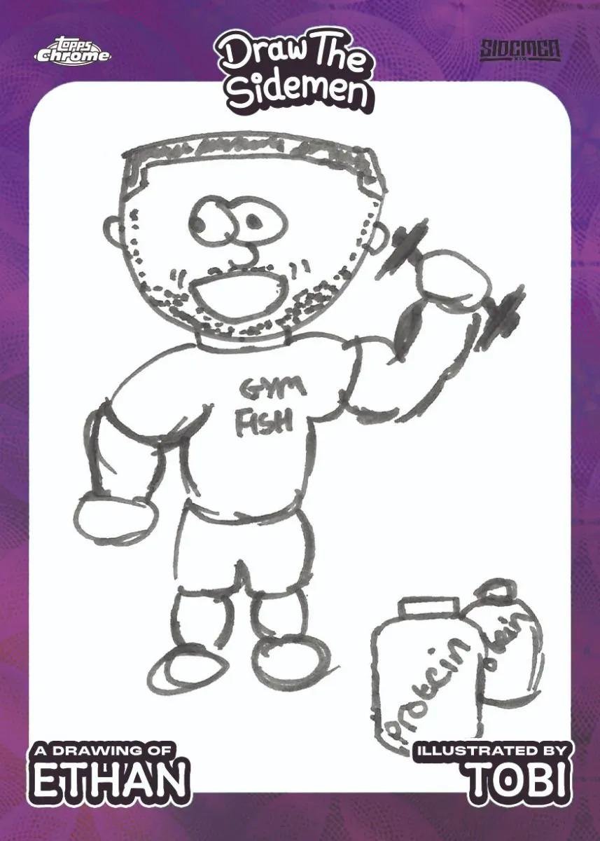 2024 Topps x Sidemen Chrome Hobby Box - Image 6