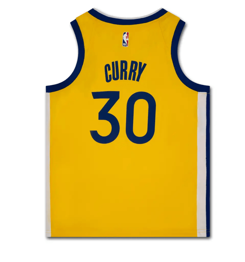 Stephen Curry Autographed Golden State Warriors Statement Edition Swingman Nike Jersey - Image 3
