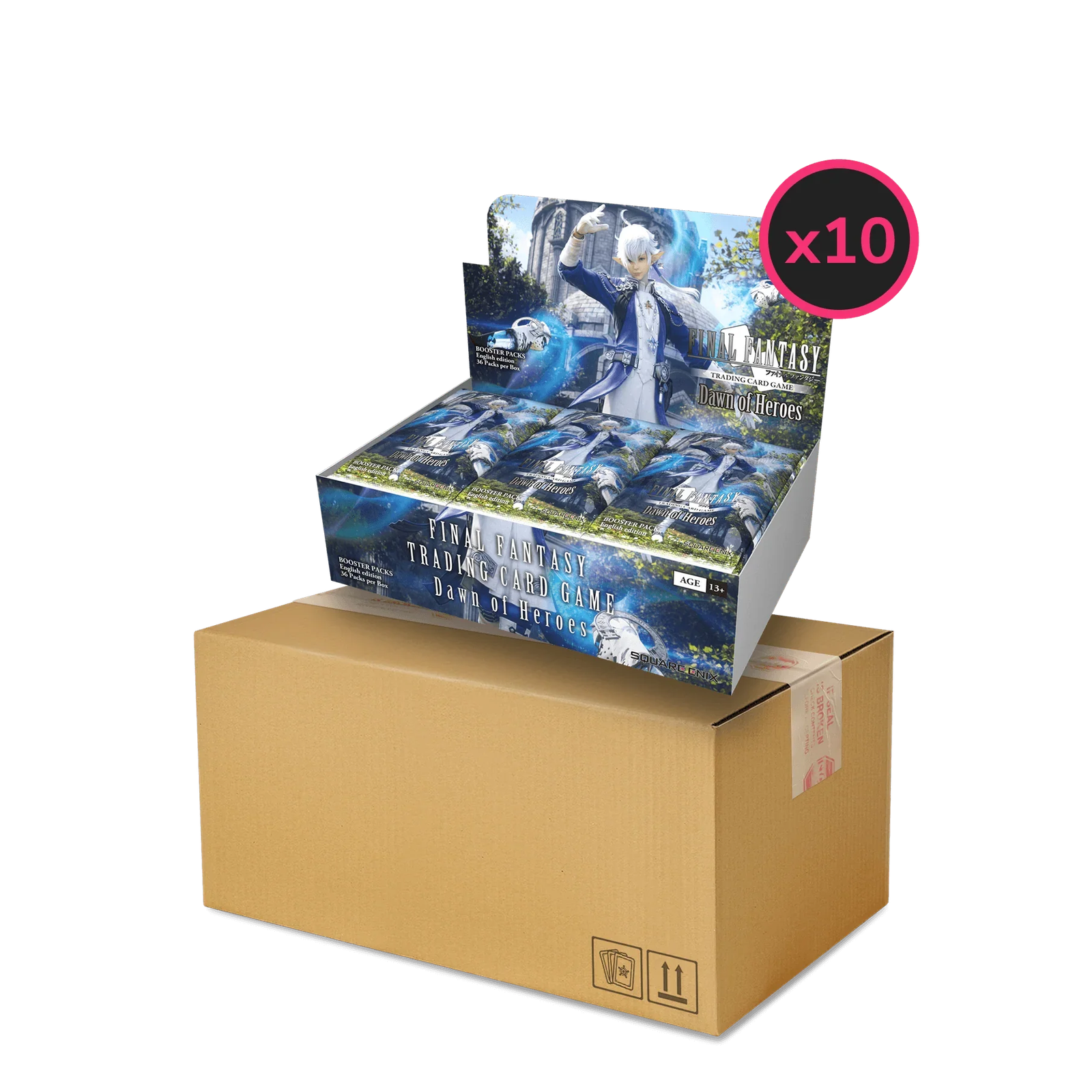 Final Fantasy TCG – Opus XX (20) – Dawn Of Heroes – Display Case (6x Booster Boxes)