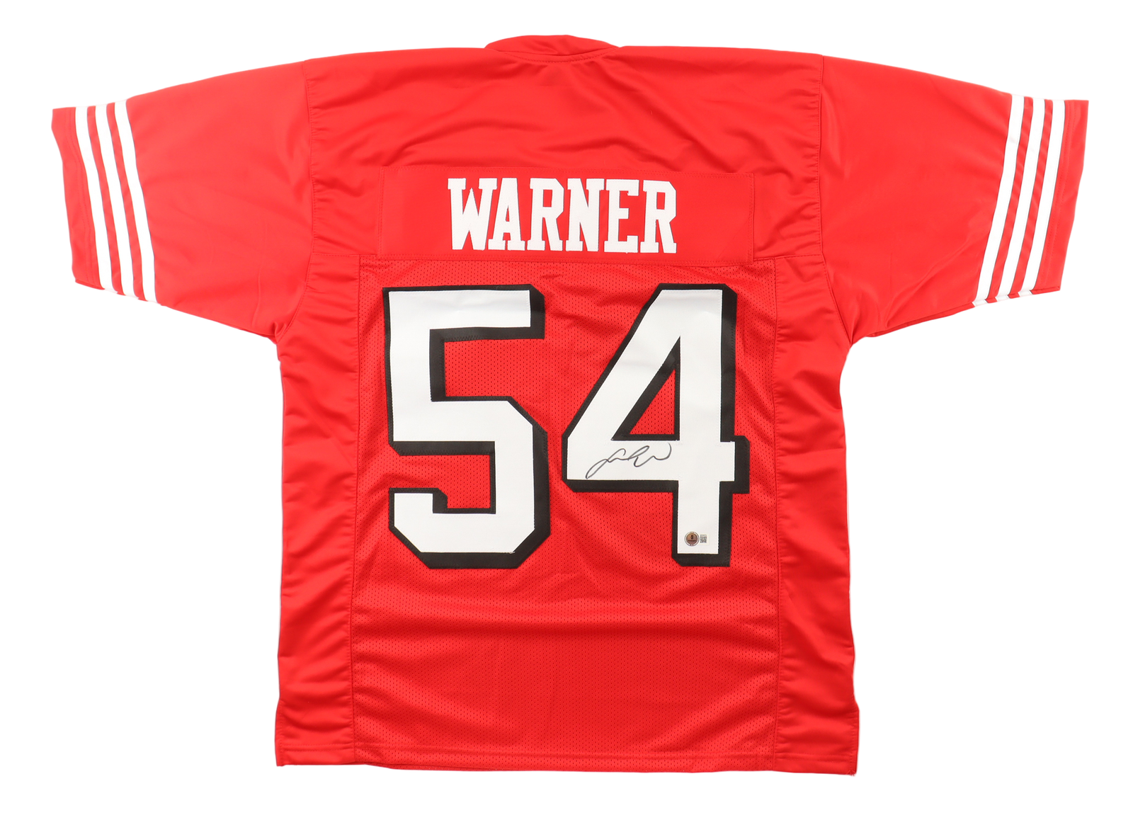 Fred Warner Autographed Signed San Francisco 49ers Jersey (Beckett)