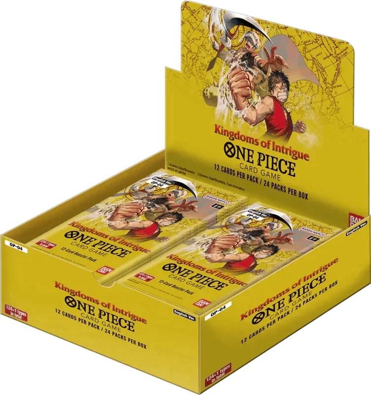 One Piece TCG – Kingdoms Of Intrigue (OP-04) – Booster Box (24x Pack)