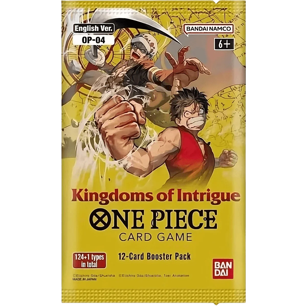 One Piece TCG – Kingdoms Of Intrigue (OP-04) – Booster Pack