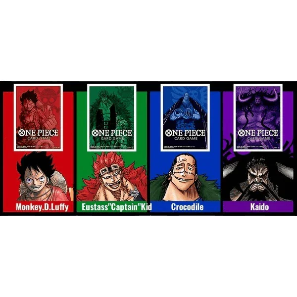 One Piece TCG – Official Sleeves – Version 1 (2022) (Assorted)