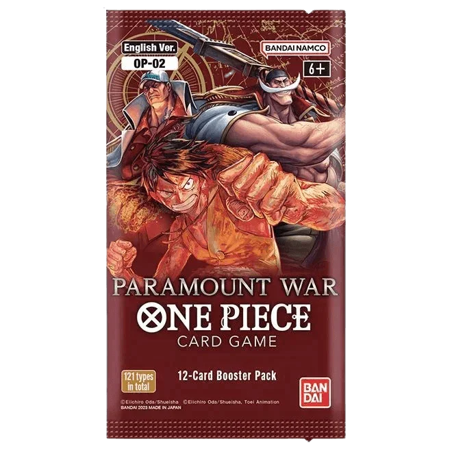One Piece TCG – Paramount War (OP-02) – Booster Pack