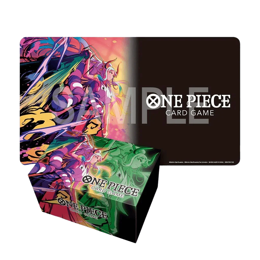 One Piece TCG – Playmat and Storage Box Set – Yamato