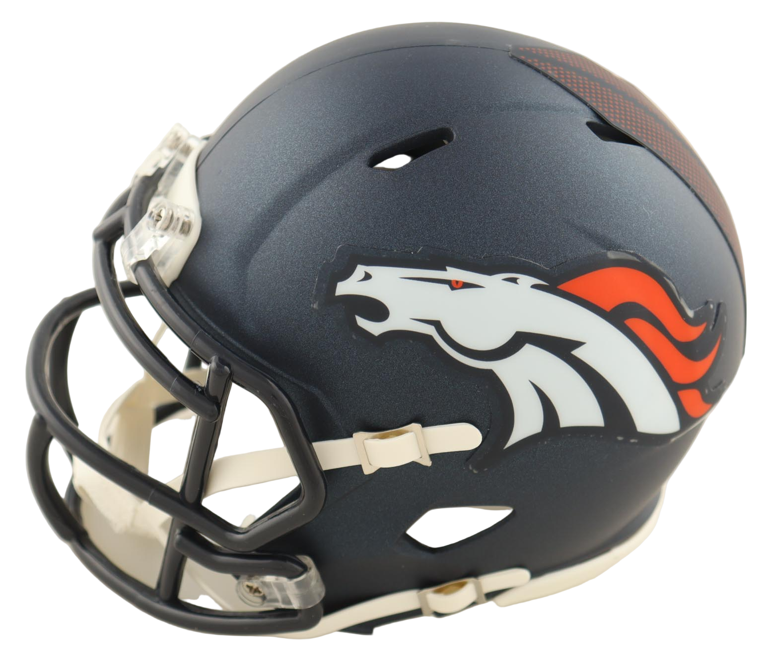 Riley Moss Autographed Signed Speed Mini Helmet - (Beckett) - Image 3