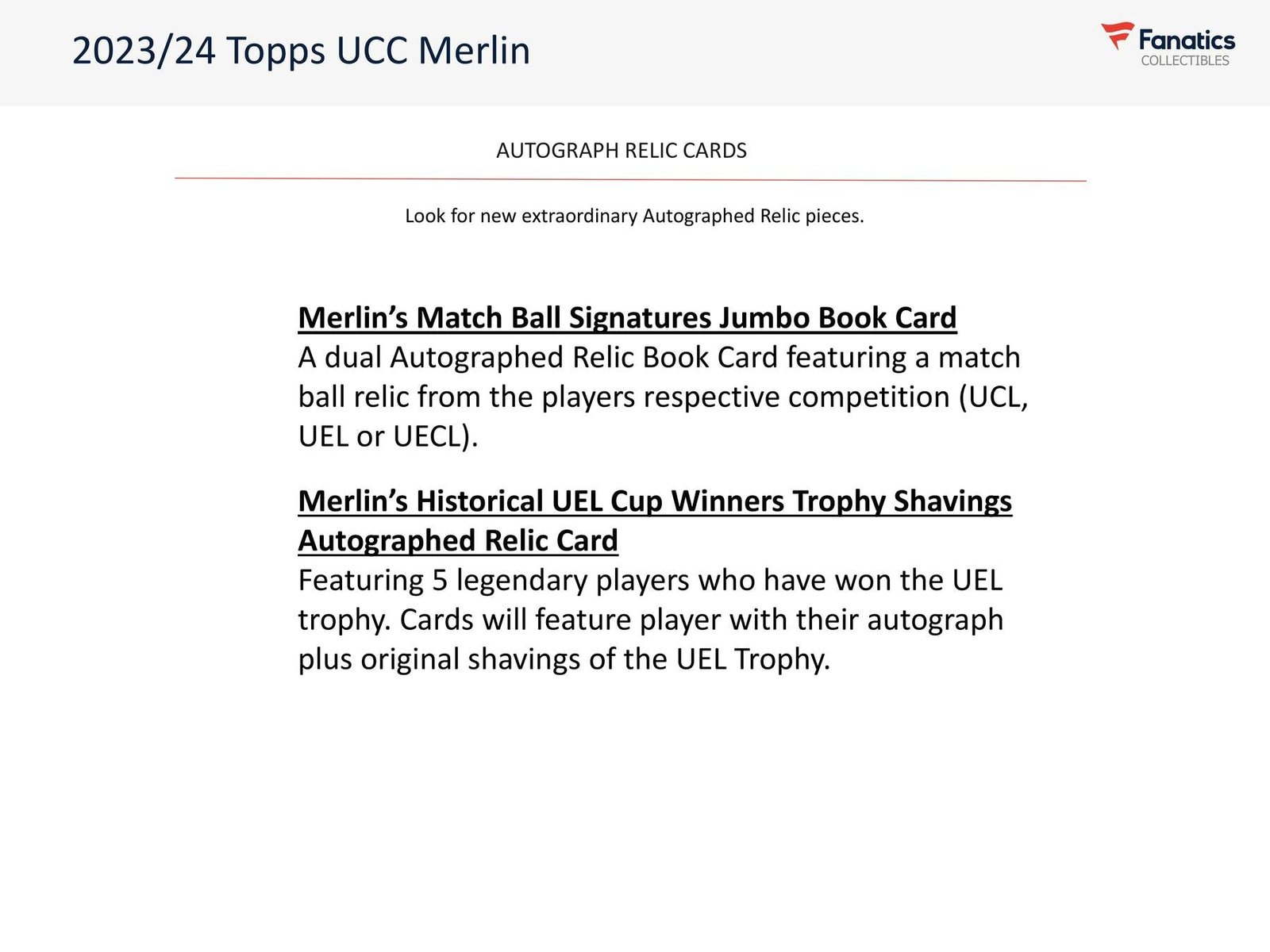 2023/24 Topps Chrome Merlin UEFA Club Competitions Soccer 7-Pack Blaster - Image 9